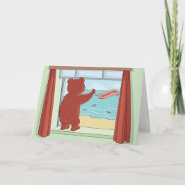 Denken Sie an Ihren Niedlichen Teddy Bären 30. Geb Karte