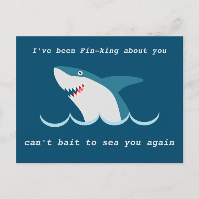 Denken Sie an Ihren Urlaub Postkarte (Vorderseite)