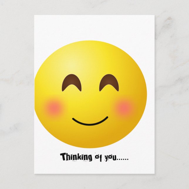 Denken Sie an Ihren Urlaub Postkarte (Vorderseite)