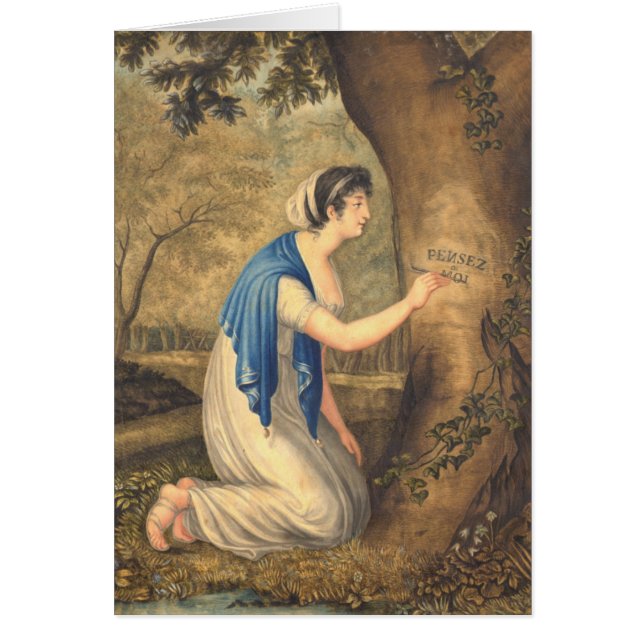 Denken Sie an mich Karte (Vorne)