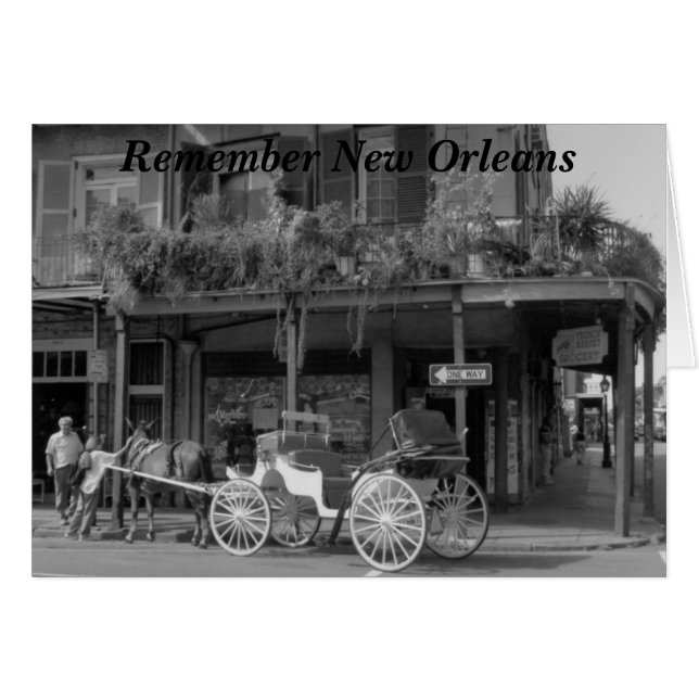 Denken Sie an New Orleans (Vorderseite (Horizontal))