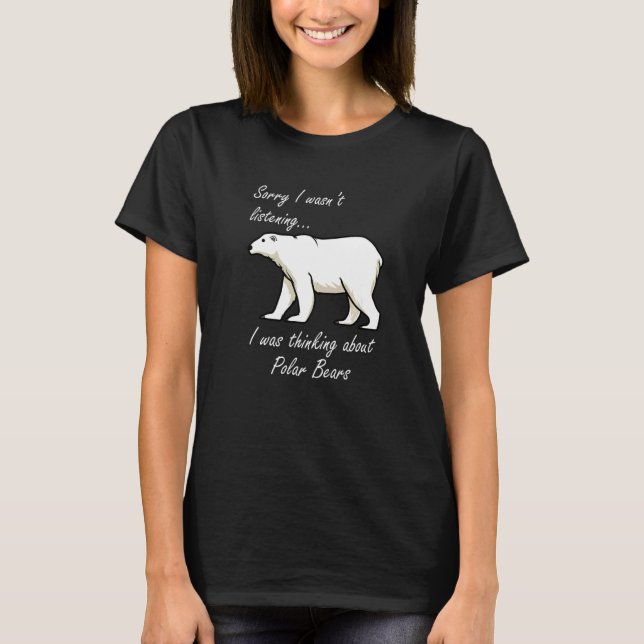Denken Sie an Polar Bears Wilderness Adventure T-Shirt (Vorderseite)