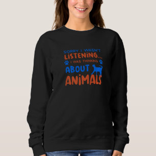 Denken Sie an Rettend Tiere Süße Tier Rescue Sweatshirt
