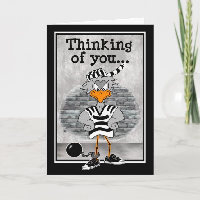 Denken Sie an Sie: Bleiben Sie drinnen. Karte (Vorderseite)