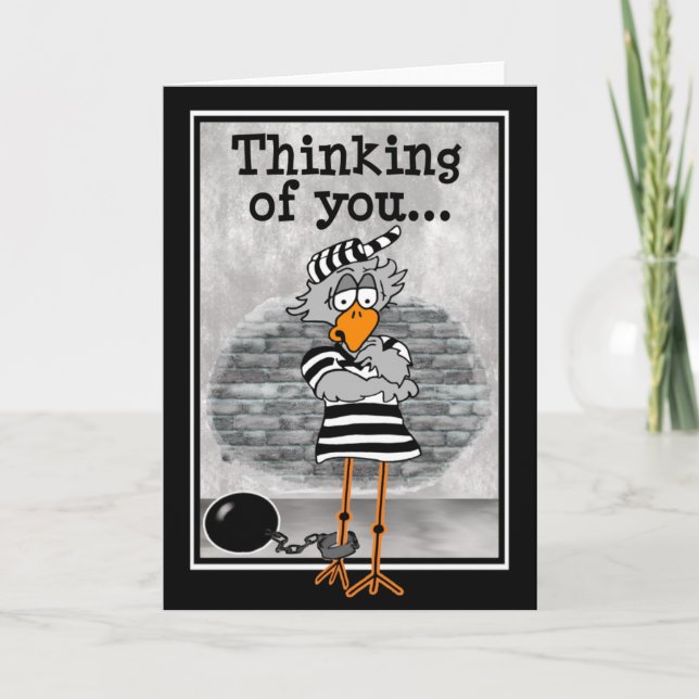 Denken Sie an Sie: Bleiben Sie drinnen. Karte (Vorderseite)