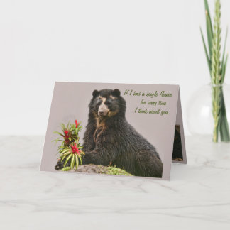 Denken Sie an Sie Bubu Karte