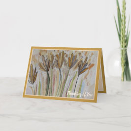 Denken Sie an Sie - Feld der wilden Blume Karte