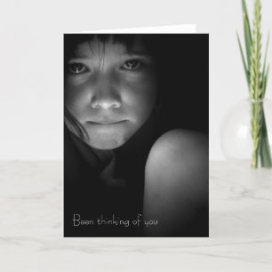 Denken Sie an Sie Karte