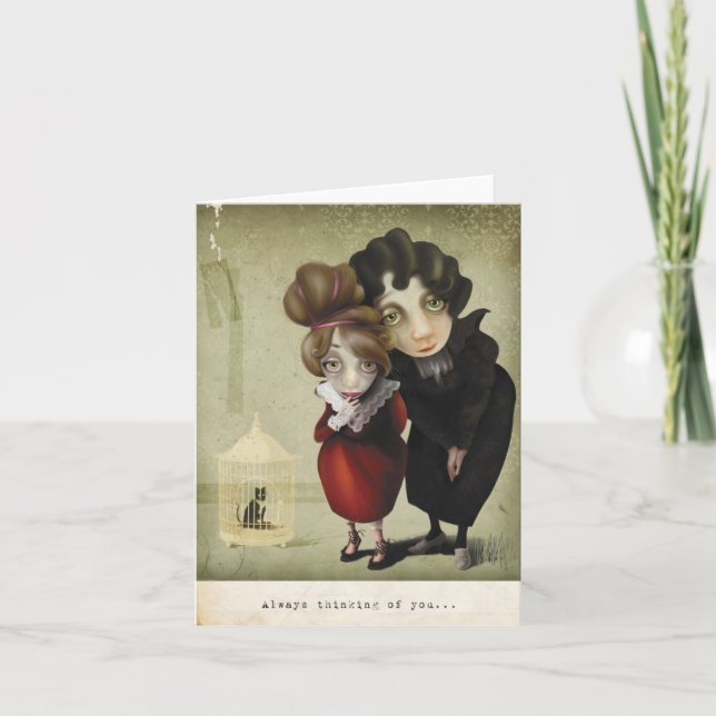 Denken Sie an Sie... Karte (Vorderseite)