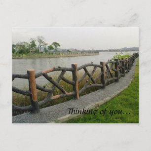 Denken Sie an Sie_Lake Pakistan Postkarte