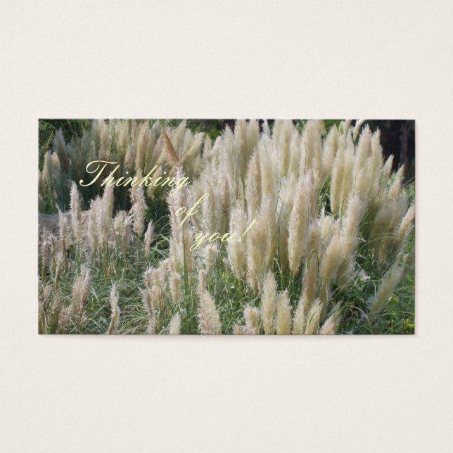 Denken Sie an Sie! Message Card (Vorderseite)