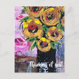 Denken Sie an Sie Postkarte