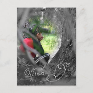 Denken Sie an Sie Postkarte