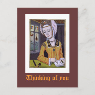 Denken Sie an Sie Postkarte