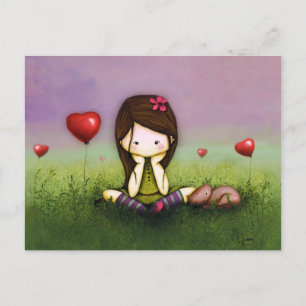 Denken Sie an Sie Postkarte