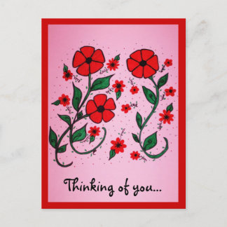 Denken Sie an Sie... Postkarte