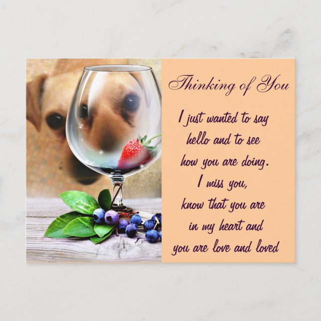 Denken Sie an Sie_ Postkarte (Vorderseite)