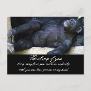 Denken Sie an Sie_ Postkarte