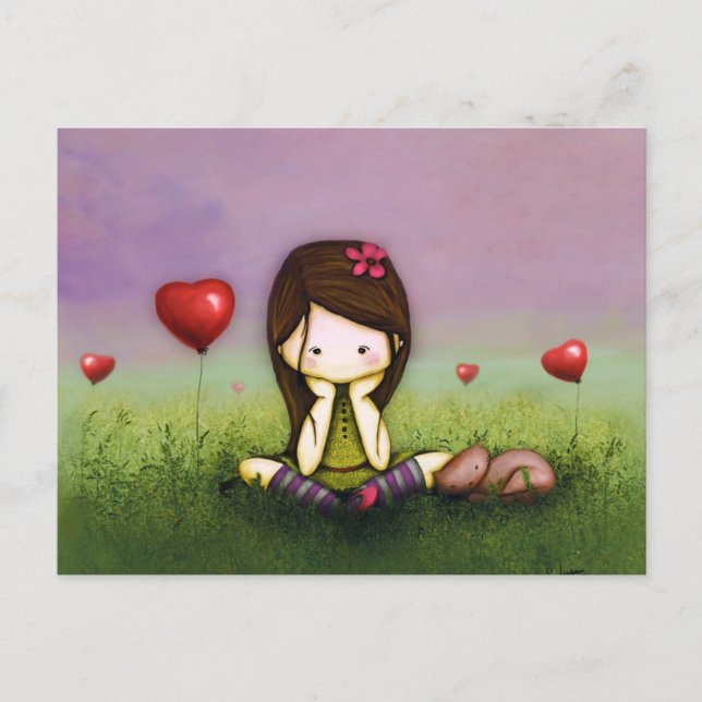 Denken Sie an Sie Postkarte (Vorderseite)