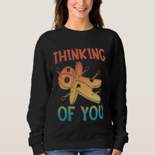 Denken Sie an Sie - Retro-Voodoo Sweatshirt