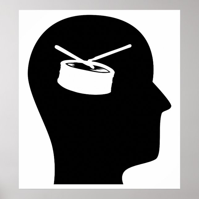Denken Sie an Snare Drum Poster (Vorne)