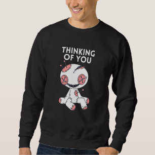 Denken Sie an Voodoo Puppe 1 Sweatshirt