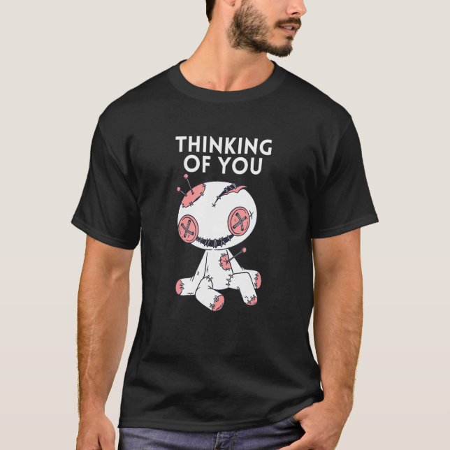 Denken Sie an Voodoo Puppe 1 T-Shirt (Vorderseite)