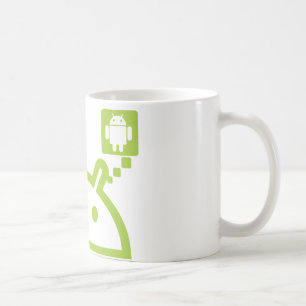 Denken Sie Android Tasse