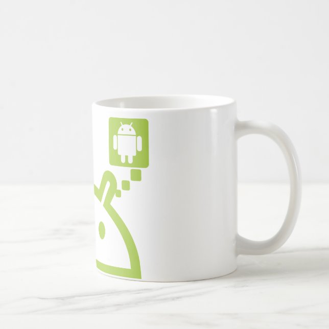 Denken Sie Android Tasse (Rechts)