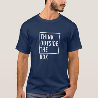 Denken Sie außerhalb des Kasten-T - Shirt