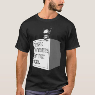 DENKEN Sie AUSSERHALB des KASTEN T - Shirt