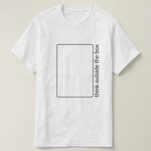 Denken Sie außerhalb des Kasten-T - Shirt