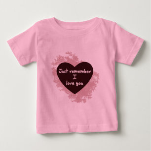 Denken Sie daran Baby T-shirt