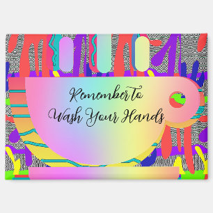 Denken Sie daran, Ihre Küche zu waschen Magnet