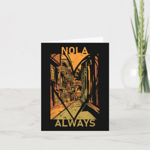 Denken Sie daran, Nola nie vergessen New Orleans i Karte