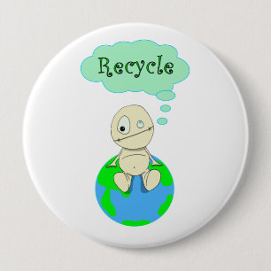 Denken Sie, dass… recyceln Sie Button
