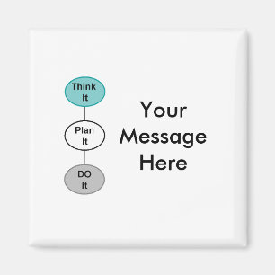 Denken Sie es sich Magnet