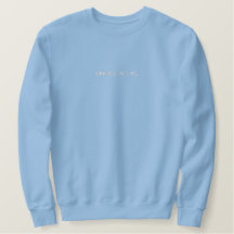 Denken Sie groß. Akt groß.Sweatshirt