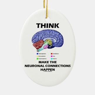 Denken Sie herstellt die neuronalen Beziehungen zu Keramikornament