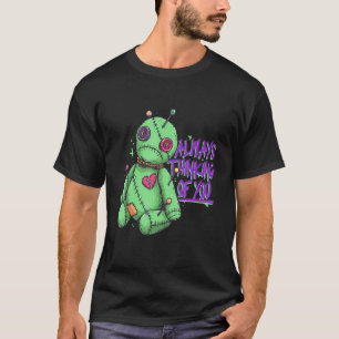 Denken Sie immer an Sie Creepy Voodoo Puppe Pastel T-Shirt