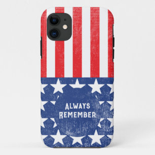 Denken Sie immer daran, Veteran Red White Blue Case-Mate iPhone Hülle