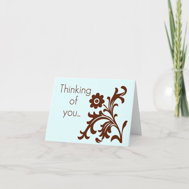 Denken Sie Karte (Vorderseite)