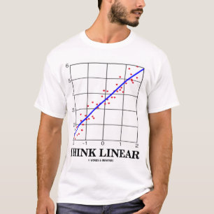 Denken Sie lineares (Linear-Regression) T-Shirt
