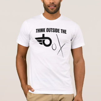 Denken Sie nach außen T-Shirt