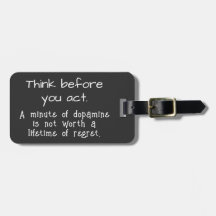 Denken Sie nach, bevor Sie handeln