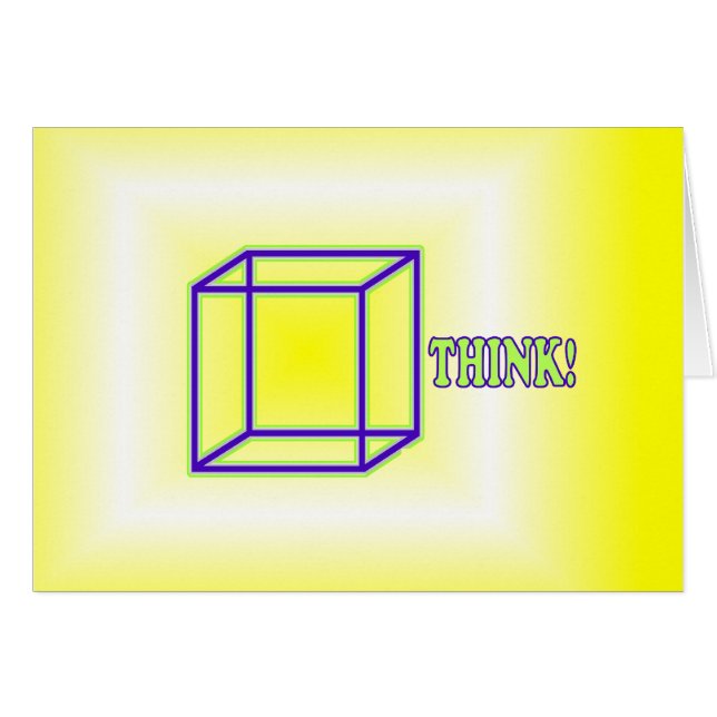 Denken Sie nach draußen! (Vorderseite (Horizontal))