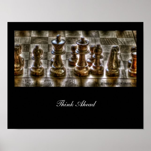 Denken Sie nach vorn Poster (Vorne)
