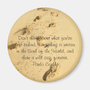 Denken Sie nicht darüber nach, was Sie hinter dem  Magnet