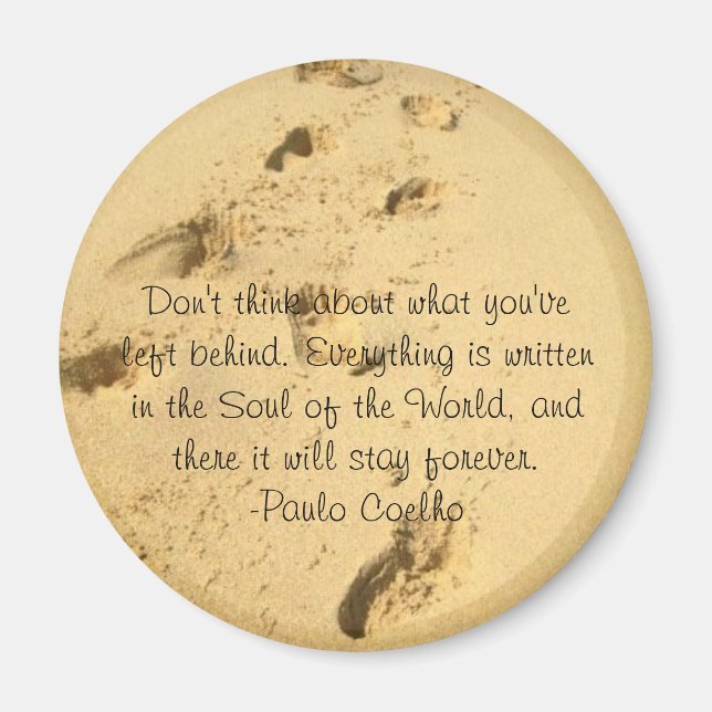 Denken Sie nicht darüber nach, was Sie hinter dem  Magnet (Vorne)