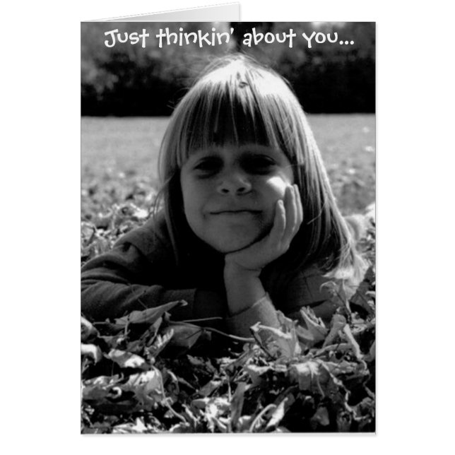 Denken Sie nur an Sie... (Vorne)